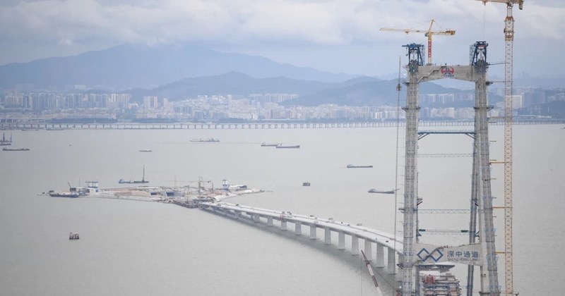 中國的野心是建造一座24公里長、耗資67億美元的大橋