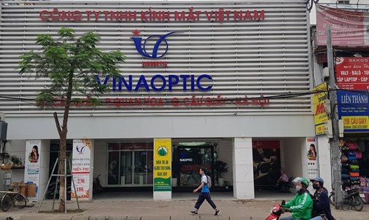 Một cửa hàng của Kính mắt Việt Nam. Ảnh: Chụp màn hình.