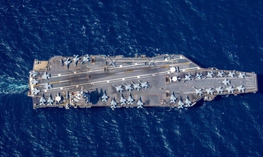 Tàu sân bay USS Gerald R. Ford. Ảnh: Hải quân Mỹ