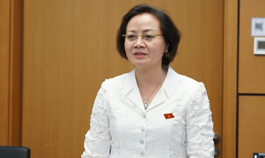 Bộ trưởng Bộ Nội vụ Phạm Thị Thanh Trà. Ảnh: Phạm Đông