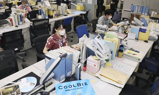 Khoảng 33% lao động Nhật Bản được tăng lương từ 10% trở lên khi đổi công việc. Ảnh: Bộ Nội vụ và Truyền thông Nhật Bản