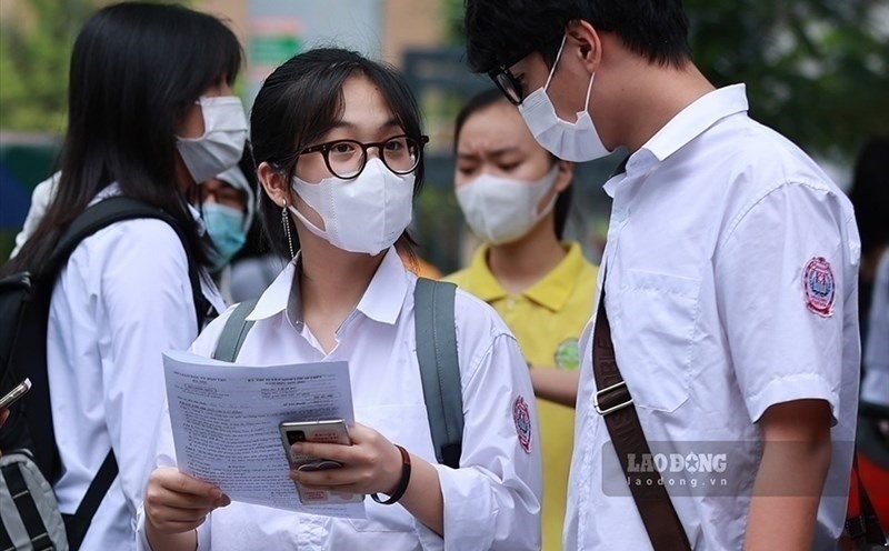 Học sinh trên địa bàn TP.Hà Nội. Ảnh: Hải Nguyễn