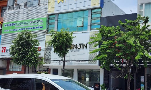 Cơ sở thẩm mỹ Wonjin Đà Nẵng vẫn chưa được phép hoạt động. Ảnh: Thuỳ Trang