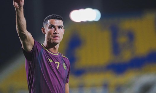 Ronaldo trong màu áo Al Nassr.  Ảnh: CLB Al Nassr