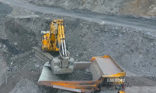 Quảng Ninh phát triển kinh tế tuần hoàn trong sử dụng đất đá thải mỏ. Ảnh: Đoàn Hưng