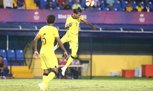 U22 Malaysia khởi đầu mạnh mẽ tại bảng B SEA Games 32. Ảnh: Thanh Vũ