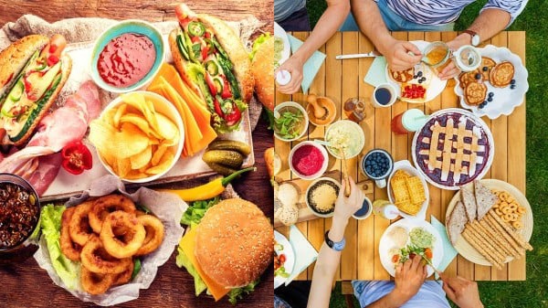 Thực phẩm ăn uống ảnh hưởng rất lớn đến sức khoẻ. Đồ hoạ: Hạ Mây