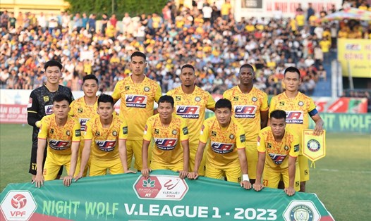Thanh Hoá FC có khởi đầu ấn tương nhất trong lịch sử của đội bóng tại V.League. Ảnh: VPF