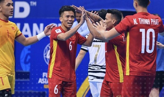 Tuyển futsal Việt Nam tham dự vòng loại futsal châu Á 2024 diễn ra vào tháng 10. Ảnh: AFC