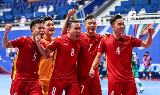Đội tuyển futsal Việt Nam đang trong quá trình chuẩn bj cho vòng loại giải futsal châu Á 2024. Ảnh: VFF