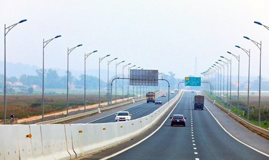 Tuyến đường cao tốc Ninh Bình - Hải Phòng dài khoảng 109 km. Ảnh: VGP