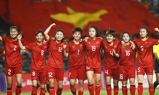 Đội tuyển Bóng đá nữ Việt Nam. Ảnh: Thanh Vũ