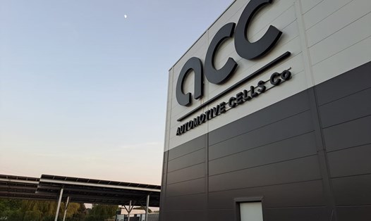 Nhà máy sản xuất pin cho ôtô điện đầu tiên Gigafactory ACC tại Billy-Berclau, Pháp. Ảnh: ACC