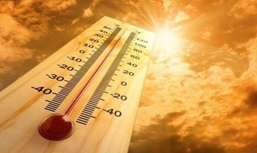 Nắng nóng dữ dội hơn do ảnh hưởng của El Nino. Ảnh: Trung tâm dự báo khí tượng thủy văn quốc gia