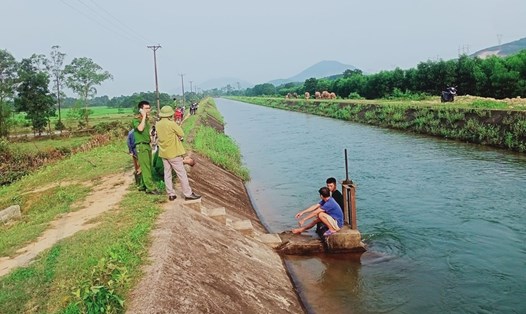 Một kênh dẫn nước phục vụ sản xuất nông nghiệp ở Hà Tĩnh. Ảnh: Trần Tuấn
