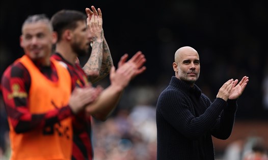 Man City đứng trước cơ hội thứ 2 trong mục tiêu giành cú ăn ba mùa này. Ảnh: AFP