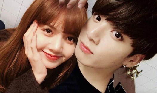 Tin đồn hẹn hò của Jungkook và Lisa được lan truyền mạnh mẽ. Ảnh: Instagram nhân vật