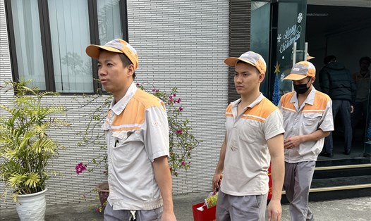 Người lao động Công ty TNHH Lixil Việt Nam luôn được tuyên truyền về an toàn vệ sinh lao động (ảnh minh hoạ). Ảnh: Kiều Vũ