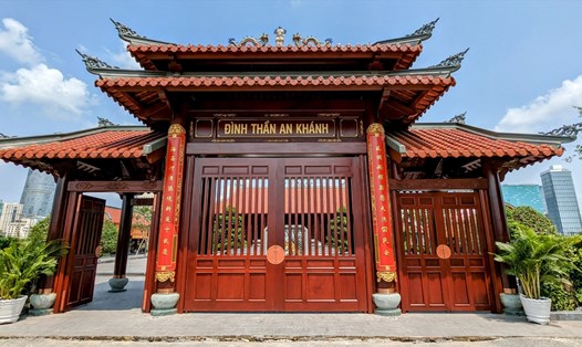 Cổng đình thần An Khánh.