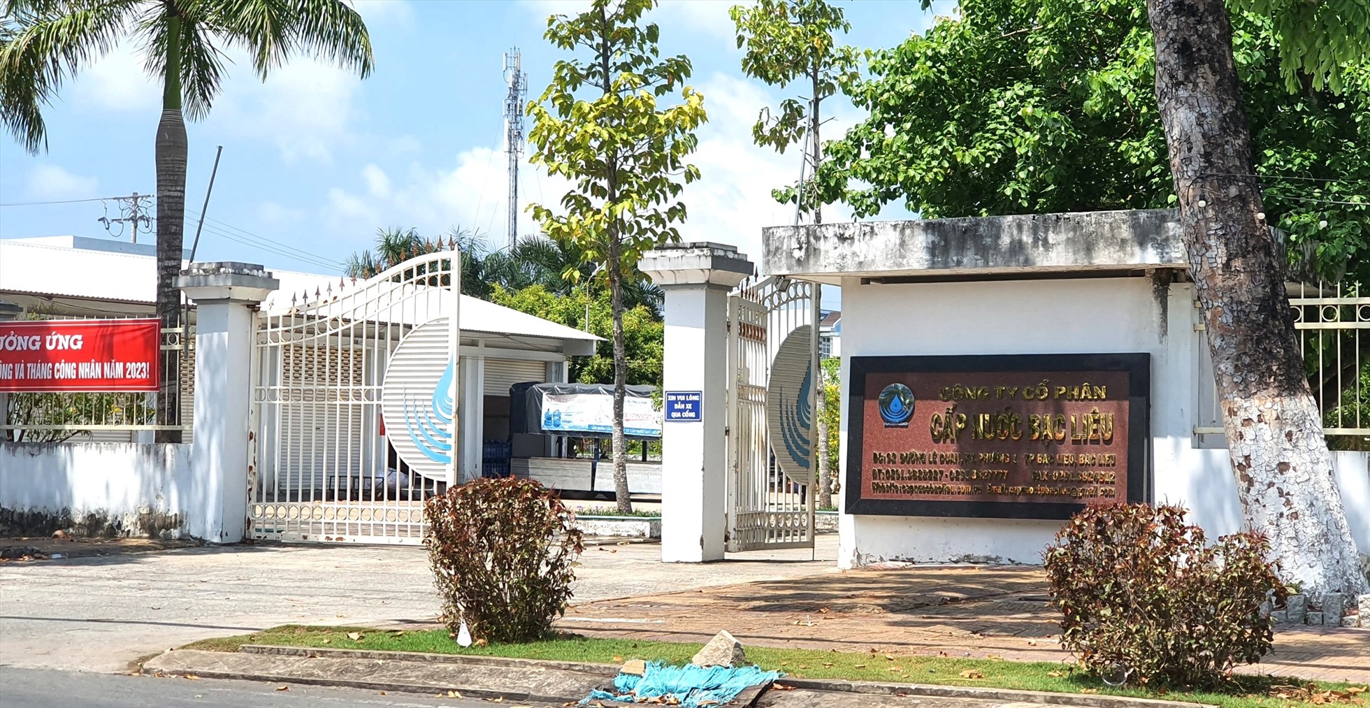 Công ty Cổ phần Cấp nước Bạc Liêu được phát hiện có nhiều vi phạm. Ảnh: Nhật Hồ