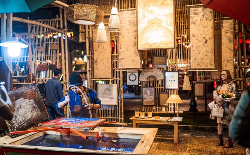 Hội An tổ chức không gian sáng tạo, nét hoa nghề. Ảnh minh họa: Hiệp hội Du lịch Quảng Nam