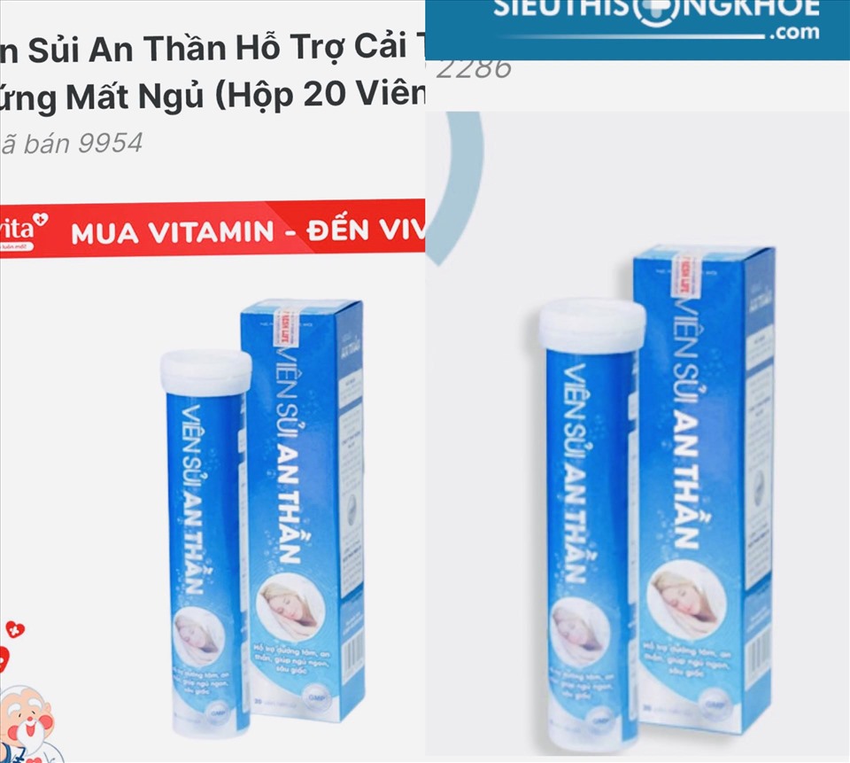 Quảng cáo thực phẩm chức năng vi phạm quy định trên một số trang web, bị Bộ Y tế tuýt còi. Ảnh: Hương Giang