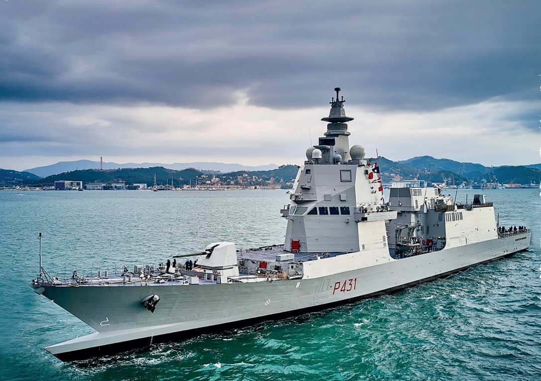 Tàu Hải quân Italia thăm Việt Nam, mở cửa cho công chúng