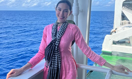Hoa hậu Thùy Tiên lên tiếng về vụ kiện với bà Thuỳ Trang. Ảnh: Sen Vàng.
