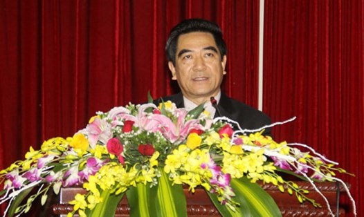 Ông Doãn Văn Hưởng - nguyên Phó Bí thư Tỉnh uỷ, nguyên Bí thư Ban cán sự đảng, nguyên Chủ tịch Uỷ ban nhân dân tỉnh Lào Cai - bị khai trừ khỏi Đảng. Ảnh: TTXVN
