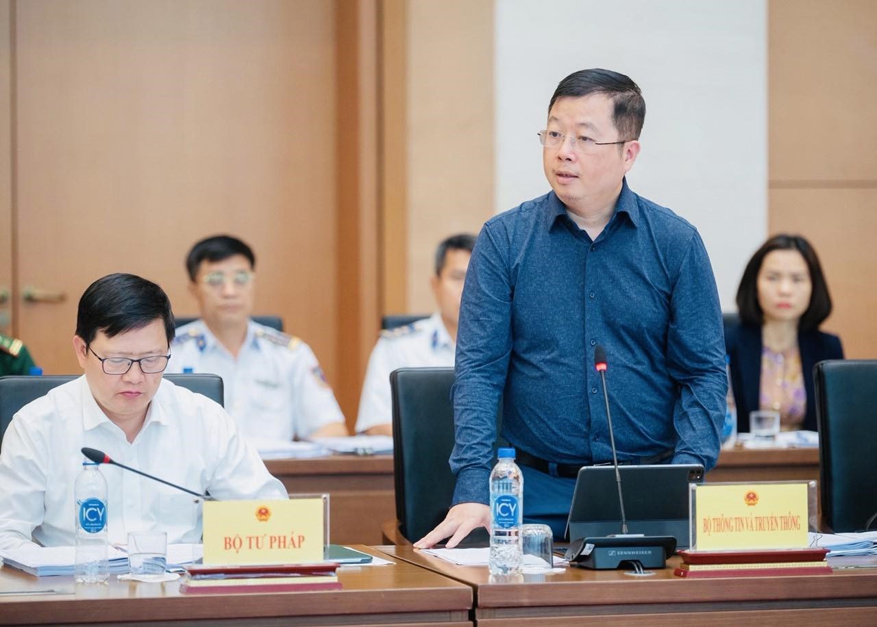 Thứ trưởng Bộ TTTT Nguyễn Thanh Lâm. Ảnh QH