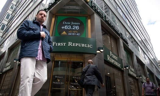 Ngân hàng First Republic được JPMorgan mua lại. Ảnh: Xinhua