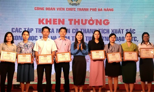 Công đoàn Viên chức TP Đà Nẵng tổ chức lễ phát động Tháng Công nhân năm 2023. Ảnh: Nguyễn Linh