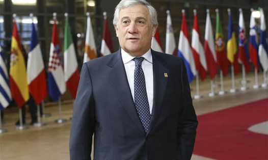 Ngoại trưởng Italy Antonio Tajani. Ảnh: Xinhua