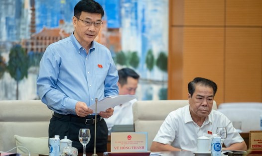 Chủ nhiệm Ủy ban Kinh tế Vũ Hồng Thanh. Ảnh: Phạm Thắng/QH