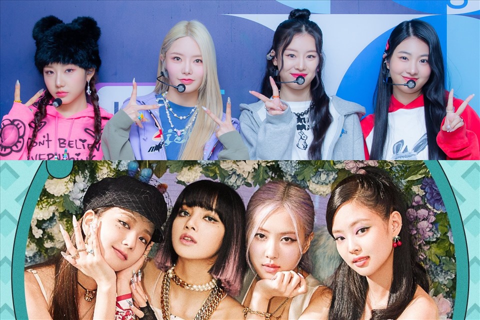 Fifty Fifty sắp vượt Blackpink trên Billboard Hot 100. Ảnh: Allkpop