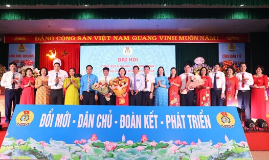 Đại hội lần thứ VII Công đoàn Y tế tỉnh Ninh Bình. Ảnh: CĐYT Ninh Bình