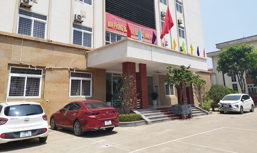 Văn phòng Ðăng ký đất đai tỉnh Vĩnh Phúc. Ảnh: Trọng Lộc