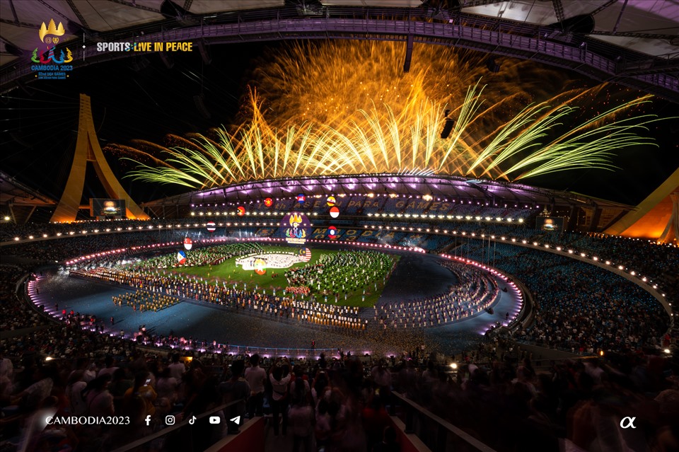 ASEAN Para Games 12 kết thúc thành công tốt đẹp. Ảnh: Cambodia 2023