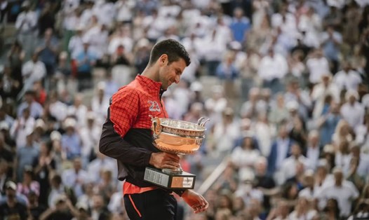Novak Djokovic còn muốn giành thêm nhiều Grand Slam nữa. Ảnh: Roland Garros