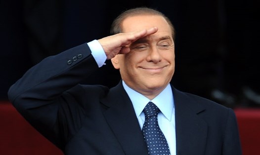 Cựu Thủ tướng Italy Silvio Berlusconi. Ảnh: AFP