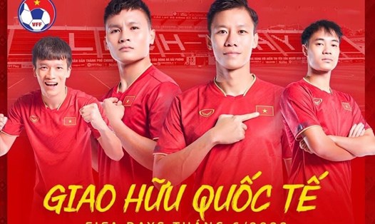 Đội tuyển Việt Nam thi đấu giao hữu với Hong Kong (Trung Quốc) vào ngày 15.6. Ảnh: VFF