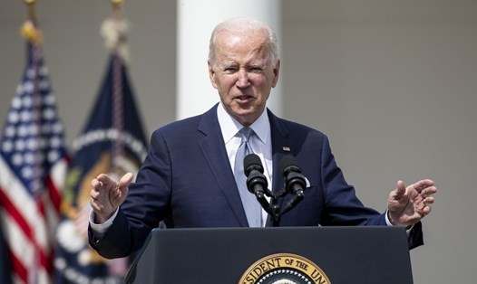 Tổng thống Mỹ Joe Biden. Ảnh: Xinhua