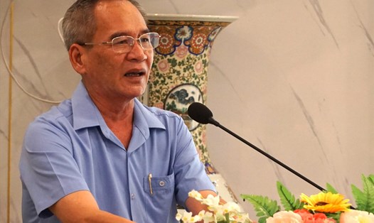 Bí thư Tỉnh ủy Bạc Liêu Lữ Văn Hùng khẳng định, đồng bào dân tộc Khmer tỉnh Bạc Liêu đóng góp quan trọng cho sự phát triển của tỉnh. Ảnh: Nhật Hồ