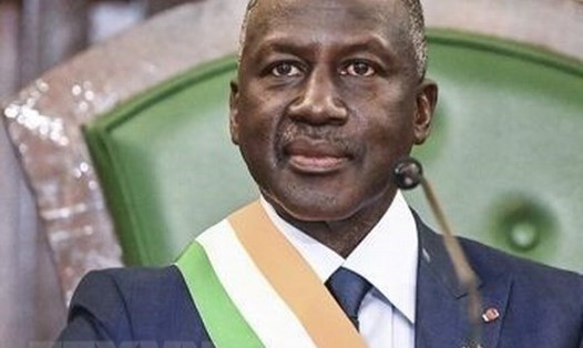 Chủ tịch Quốc hội Cộng hòa Côte d'Ivoire Adama Bictogo. Ảnh: TTXVN