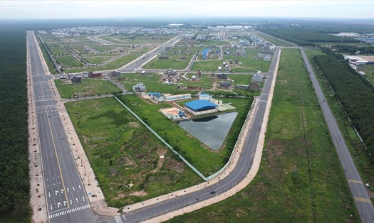 Khu tái định cư sân bay Long Thành ở xã Lộc An, huyện Long Thành, tỉnh Đồng Nai. Ảnh: Hà Anh Chiến