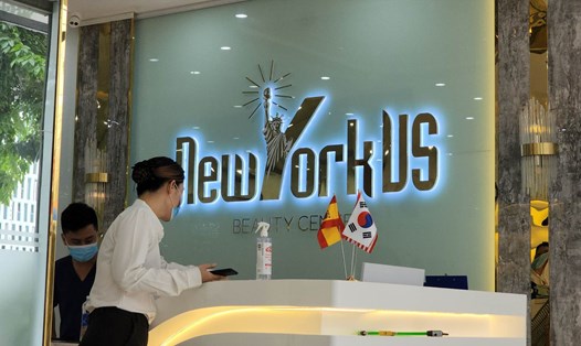 Cơ sở thẩm mỹ viện Wonjin đổi tên thành New York. Ảnh: Thùy Trang