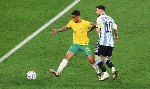 Messi hứa hẹn nâng cao thành tích ghi bàn ở trận giao hữu giữa tuyển Argentina vs Australia. Ảnh: Socceroos