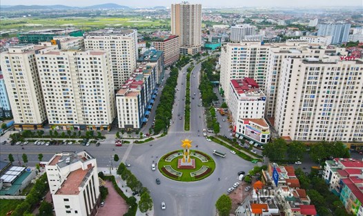 Một góc thành phố Bắc Ninh ngày nay. Ảnh: Trần Tuấn
