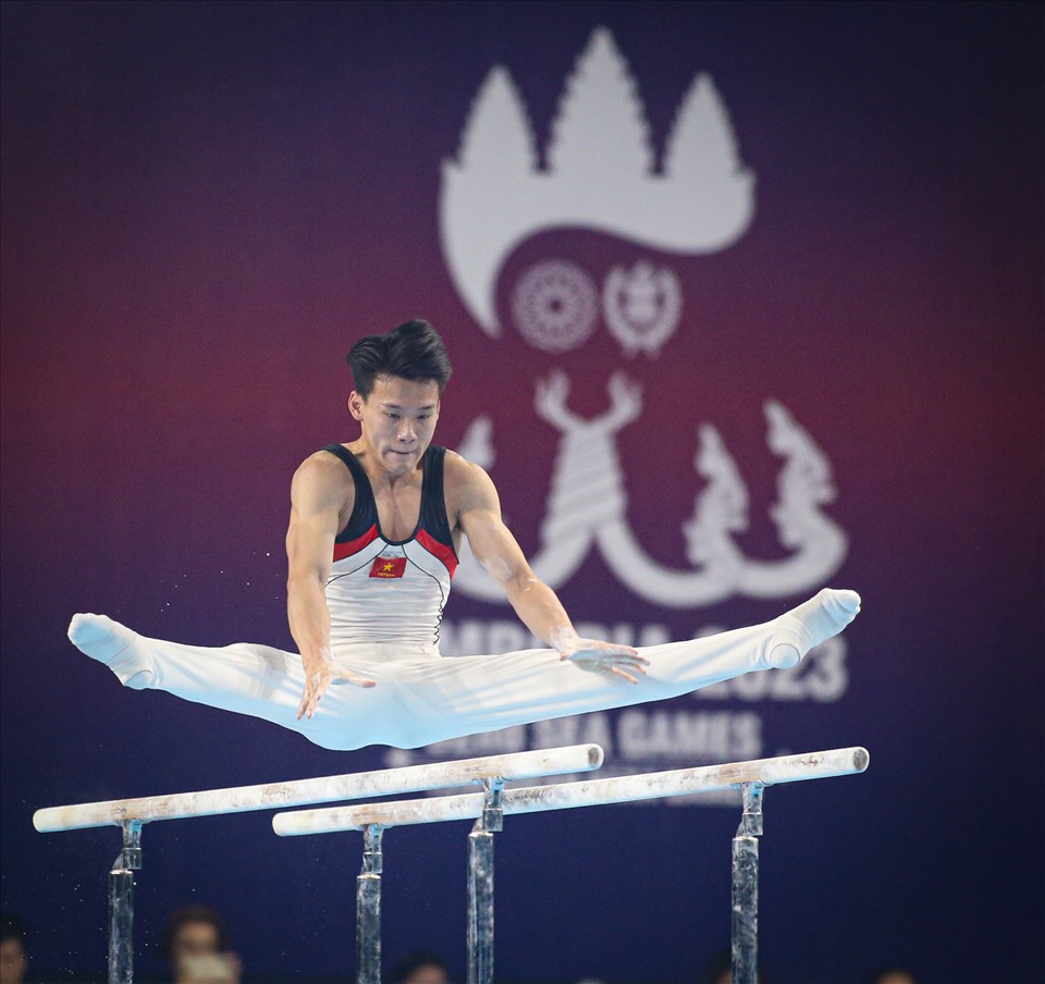 Văn Vĩ Lương tại SEA Games 32. Ảnh: Thanh Vũ