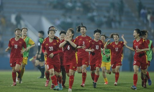 U19 nữ Việt Nam dự giải U19 Đông Nam Á với nòng cốt là đội U20 nữ Việt Nam vừa giành vé góp mặt tại vòng chung kết U20 nữ châu Á 2024. Ảnh: VFF